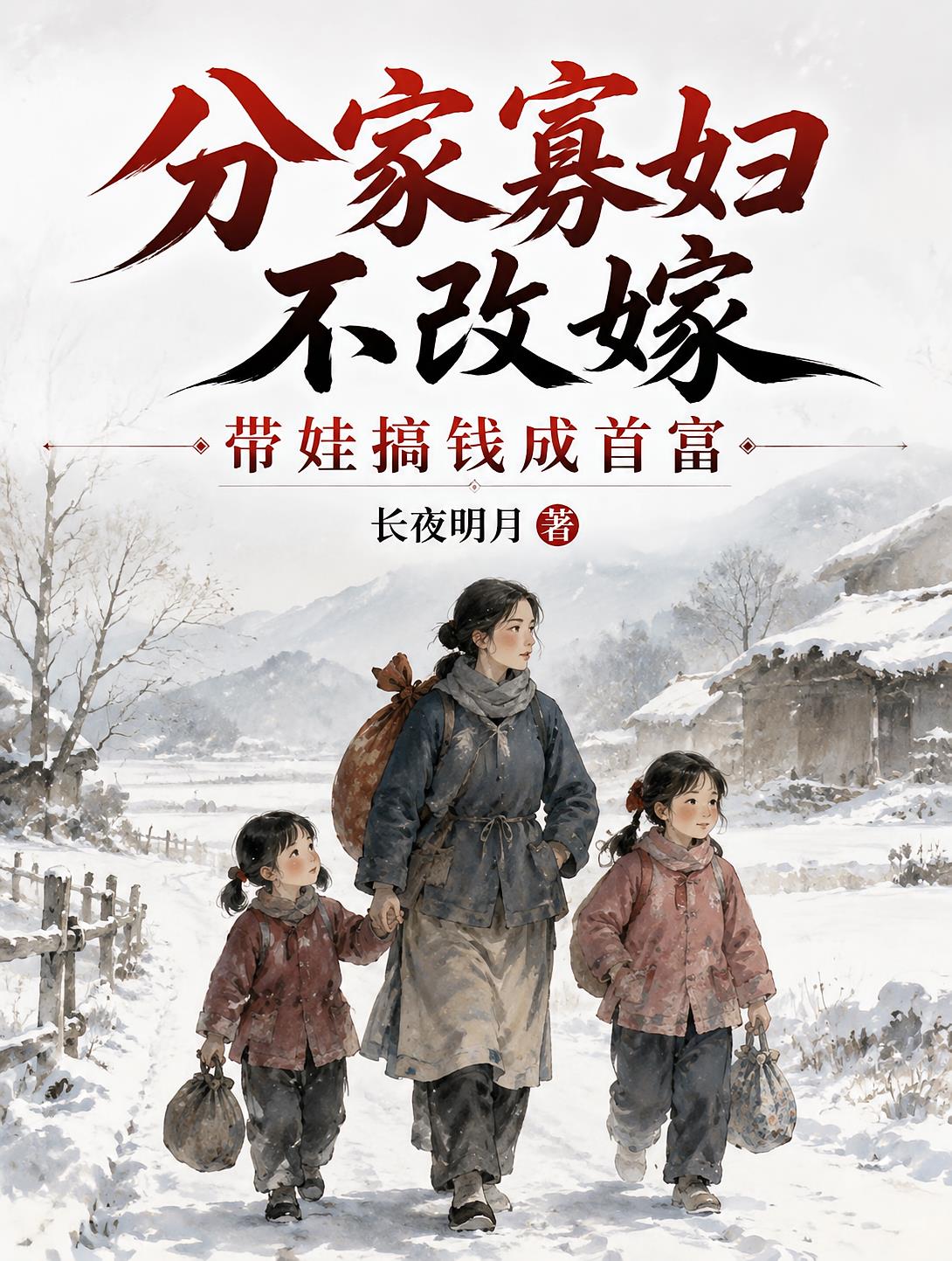 分家寡婦不改嫁，帶娃搞錢成首富